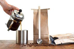 11.5" Extra Long Coffee Scoop - 1 Tablespoon - Premium Grade 18/8 Stainless Steel - Reaches Bottom of Coffee Bags N7