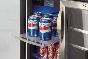 Danby DBC2760BLS 5.0 Cu. Ft. Silhouette Beverage Center - Black/Stainless N6