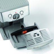 Espressione 1324 Cafe Minuetto Professional Die-Cast Espresso/Cappuccino Maker, Silver N3