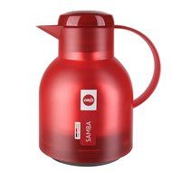 Emsa Samba Quick Press Insulated Server, 34-Ounce, Translucent Eggplant N10