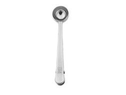 Steel Coffee and Tea Scoop with Integrated Bag Clip