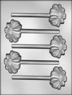 CK Products 2-1/4-Inch Daisy Sucker Chocolate Mold