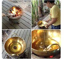 Little Diameter 6.5 cm Thai Flower DOK JOK Mold Brass Mold Bake Luscious Thai Cookies DESSERT SWEET BAKING COOK N5