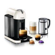 Nespresso A+GCA1-US-WH-NE VertuoLine White/Aero+ Bundle, White