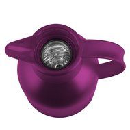 Emsa Samba Quick Press Insulated Server, 34-Ounce, Translucent Eggplant N21