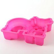 animal jelly moulds cow shape silicone cake decorating tools cake mold baking tools for cakes cupcake soap mold... N4