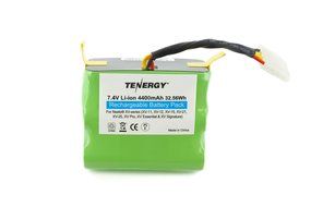 2 pcs Tenergy Li-ion 7.4V 4400mAh Replacement Battery for Neato&reg; XV-series (XV-11, XV-12, XV-15, XV-21, XV-25,... N7