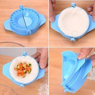 Yosa 2pcs Kitchen Supplies Creative Manual Pack Dumpling Machine Food-grade Plastic (green) N3