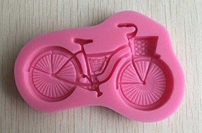 Anyana Bicycle Silicone Fondant Mold Cake Decorating Pastry Gum Pastry Tool Kitchen Tool Sugar Paste Baking Mould... N2