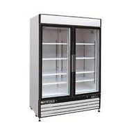 Two Swinging Glass Door Cooler, Maxx Cold N2