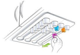 Abacus Pod Rack a Nespresso Coffee Capsule Holder and Dispenser Storage Solution (30 Pod Rack) N10