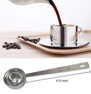 Leyaron Endurance Stainless Steel 1 Tablespoon Measuring Coffee Scoop, Set of 2 N3