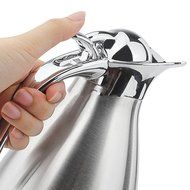Panesor 2.2 Liter(75 Ounce) Thermal Coffee Carafe Stainless Steel Carafe Coffee Pot N8