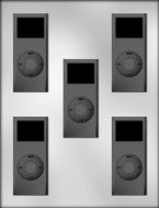 CK Products 3-1/2-Inch MP3 Player Chocolate Mold