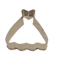 Henai Stainless Steel Wedding Dress Cookies Cutter Mold Biscuit Fondant Cake Pastry Baking Mould N5