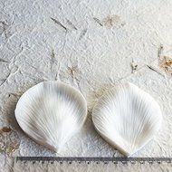 Silicone mold Rose Petal Ribbed. All-purpose Veiner Mold for gumpaste flower leaves for cake decorating, chocolate... N5
