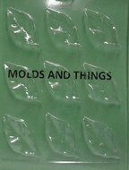 LEAVES Chocolate Candy Mold With &copy; Molding Instruction -set of 3