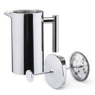 French Press Coffee Maker Double Wall Stainless Steel Coffee Press Tea Espresso Pot 1L 34oz N8