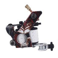 Skango(TM) Professional Permanent Tattoo Machine Gun for Shader Liner 10 Wrap Coils Multicolour Senior Cast Iron... N3