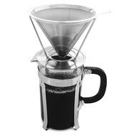 The Brewologist Pour Over Coffee Cone, the Clever Coffee Dripper: Permanent Reusable Stainless Steel Coffee Filter... N7