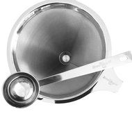 The Brewologist Pour Over Coffee Cone, the Clever Coffee Dripper: Permanent Reusable Stainless Steel Coffee Filter... N8