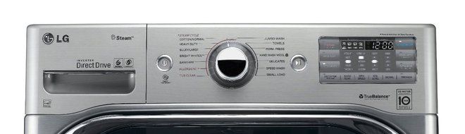 LG Titan Laundry Pair - MEGA CAPACITY - *Graphite Steel* Washer and GAS Dryer Package! WM8000HVA, DLGX8001V N7