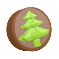 SpinningLeaf Tree Sandwich Cookie Mold N3