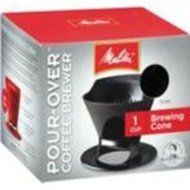 Frontier Natural Products 227318 Coffee Maker With Brewer Cone, Black