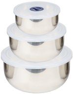 Stainless Steel Mixing Bowl 3 Piece Set - Le Juvo 7 Inch, 6 Inch, 5.5 Inch Set N2
