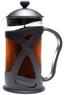 Bruntmor KRATER French Press W/ Heat Resistant Glass Carafe &amp; Stainless Steel Double Screen Plunger Perfect Coffee... N16