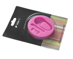 FOUR-C Chocolate Moulds 3D Baby Fondant Molds Color Pink N3