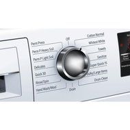 Bosch WAT28402UC 800 2.2 Cu. Ft. White Stackable Front Load Washer - Energy Star N2