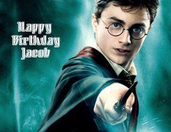 Harry Potter Hogwarts Image Photo Cake Topper Sheet Personalized Custom Customized Birthday Party - 1/4 Sheet... N4