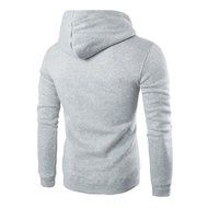 Men's Outwear,Laimeng Cotton Blend Retro Long Sleeve Hoodie Hooded Sweatshirt Tops Jacket Coat Outwear (L, Red) N12