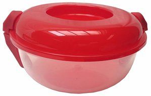 LavoHome Premium Double Speed Red Microwave Turbo Cooker N2