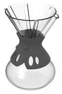 Brewista Smart Brew Pour Over Coffee Maker 3 Cup, 5 Cup, and 8 Cup Sizes - Silicone Grip Handle - Dishwasher Safe... N8