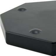 Coffee Countertop Octagon Drip Tray - 6" - Black N3
