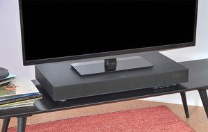ZVOX SoundBase 350 24"Sound Bar with Built-In Subwoofer, Bluetooth, AccuVoice N3
