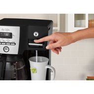 Mr. Coffee Black 12-Cup Programmable Coffee Maker and Hot Water Station N3