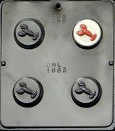 Lobster Oreo Cookie Sandwich Chocolate Candy Mold 1665