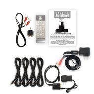 Theater Solutions TS511 Home 5.1 Speaker System with Bluetooth Optical Input and 4 Extension Cables N2