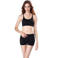 PHOTNO Women Vest Crop Top Bralette Bustier Cami Bustier Tank Tops condole belt N11