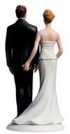 Weddingstar The Love Pinch Bridal Couple Figurine, Caucasian Couple