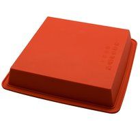 Marathon Housewares KW200013GR Premium Silicone Square Cake Pan, Green N13