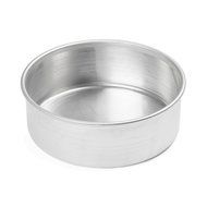 FortheChef's Aluminum Layer Cake Pan, 8" x 3"