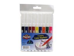 Food Markers Gourmet Writer Food Decorator Pens, Assorted Colors, Set of 9 N2