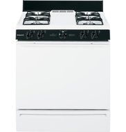 HOTPOINT RANGES, OVENS &amp; COOKTOPS 160642 30" 4.8 Cu.ft. Free-Standing Gas Range, White N2