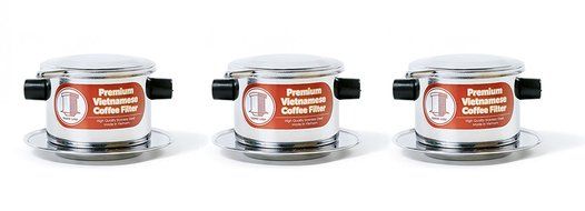 Vietnamese Coffee Filter Phin 11 Ounce (Large), Gravity Insert, One Cup N10