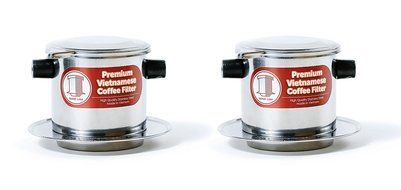 Vietnamese Coffee Filter Phin 11 Ounce (Large), Gravity Insert, One Cup N12