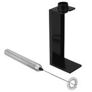 Thinp Handheld Milk Frother Wand with Stand - Professional Stainless Steel Drink Mixer &amp; Barista Latte Art Tool... N8
